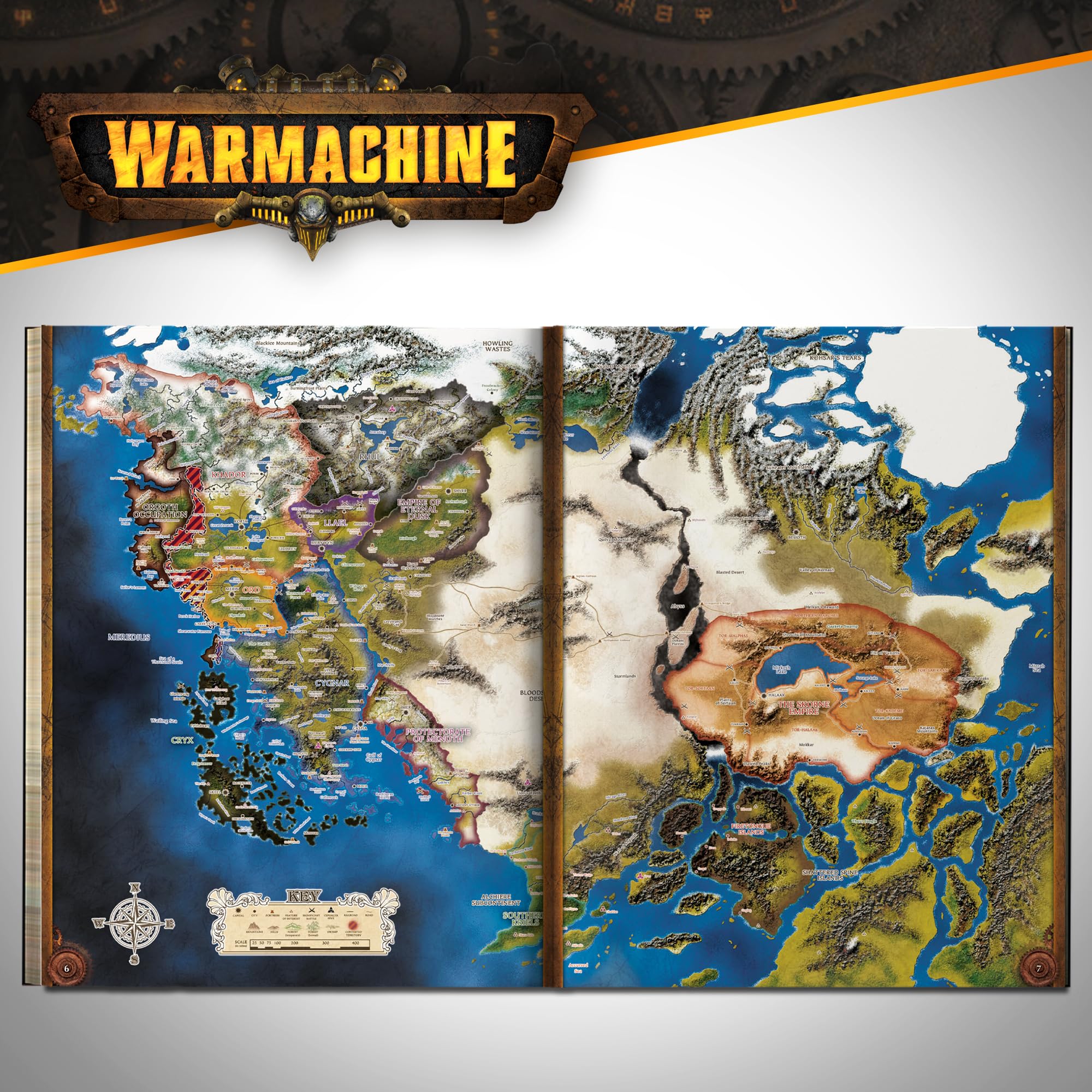 Steamforged Games Warmachine: Libro básico