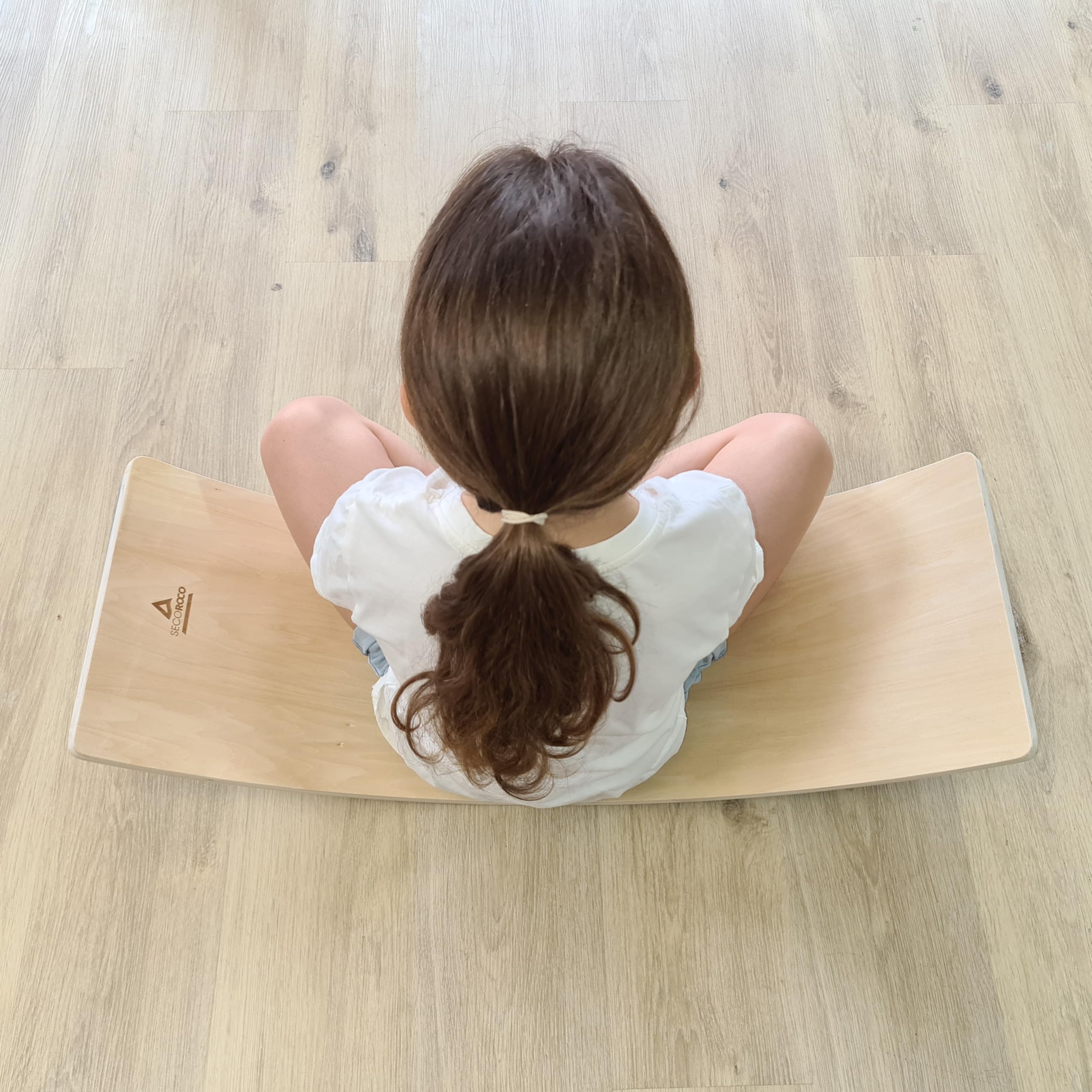 Balance Board aus Holz für Kinder | Balancierbrett | Gleichgewichtstraining | Balanceboard für Indoor und Outdoor