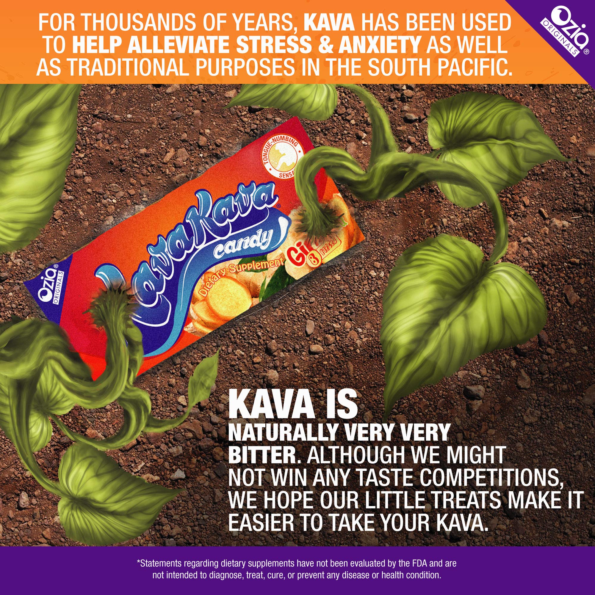 Kava Kava Candy Easy Fun ONTheGO for Stress & Anxiety Support