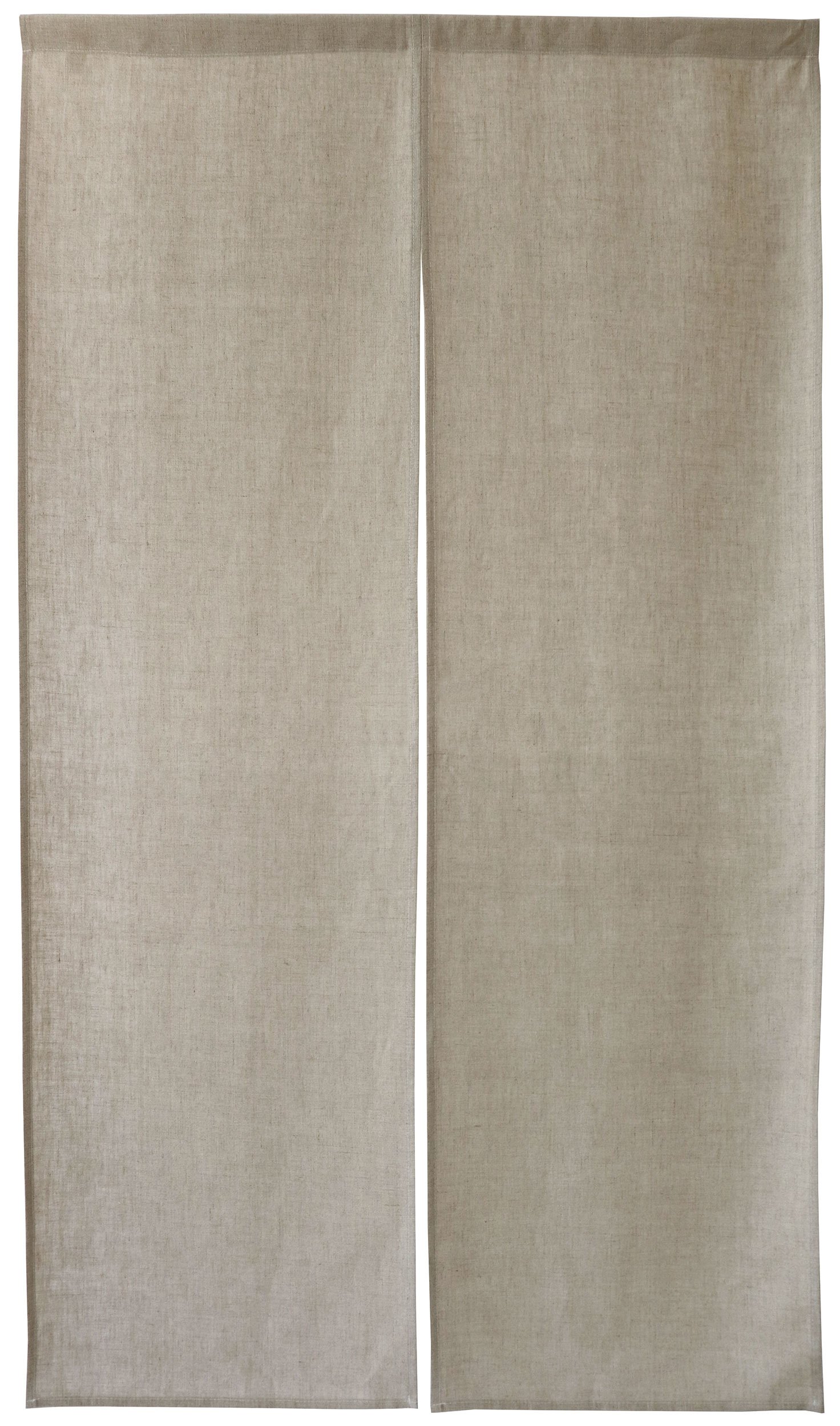 Sunnyday Fabric Linen 100% Doorway Curtain Japandi Noren (H59' x W33.4')