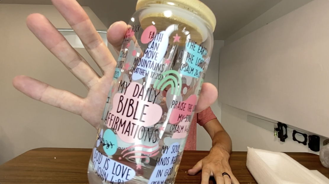 BEST Christian Gifts for Women? | Glass Cup with Bible Verse