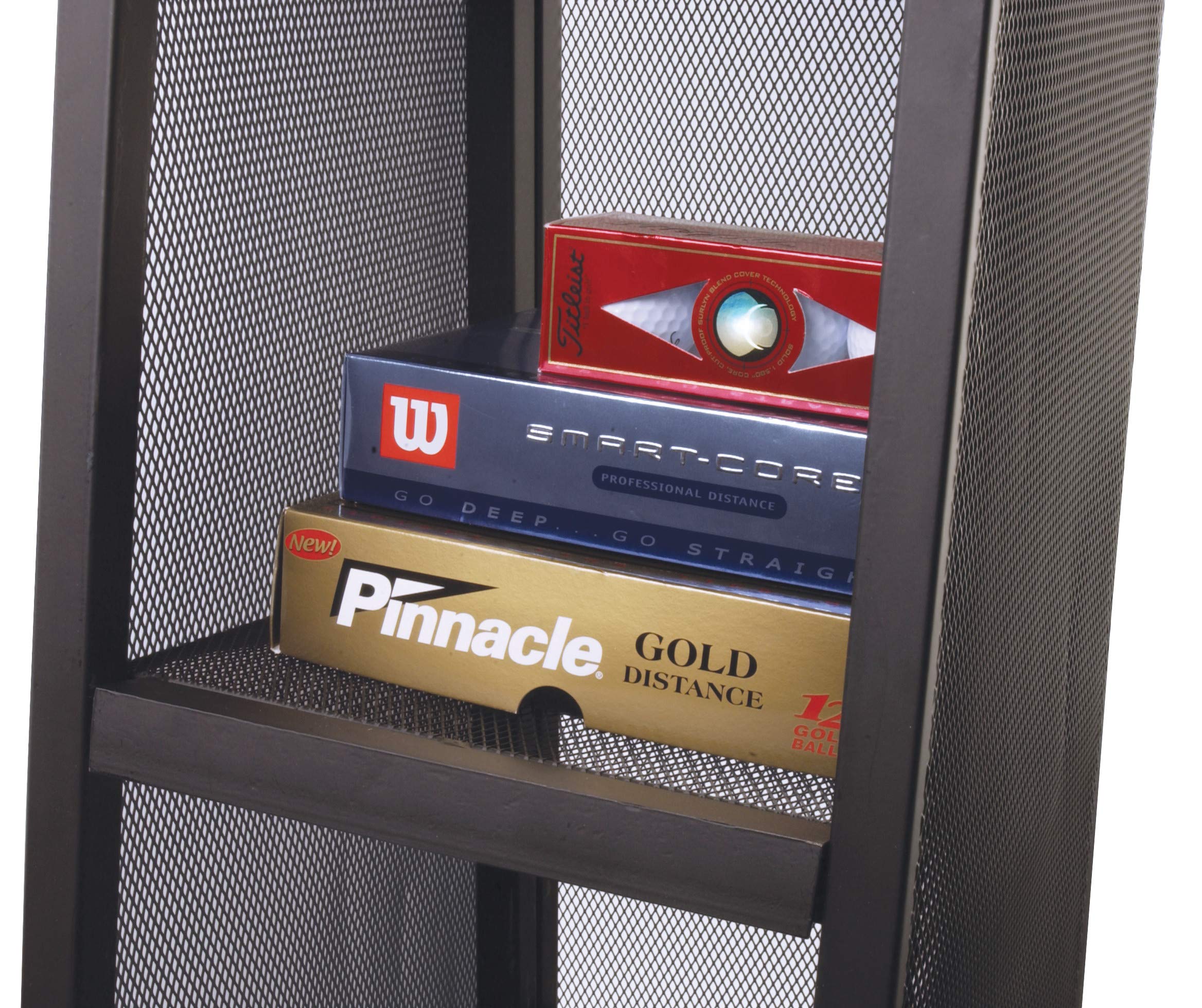 Suncast Golf Bag Garage Organizer Rack Golf Equipment Organizer