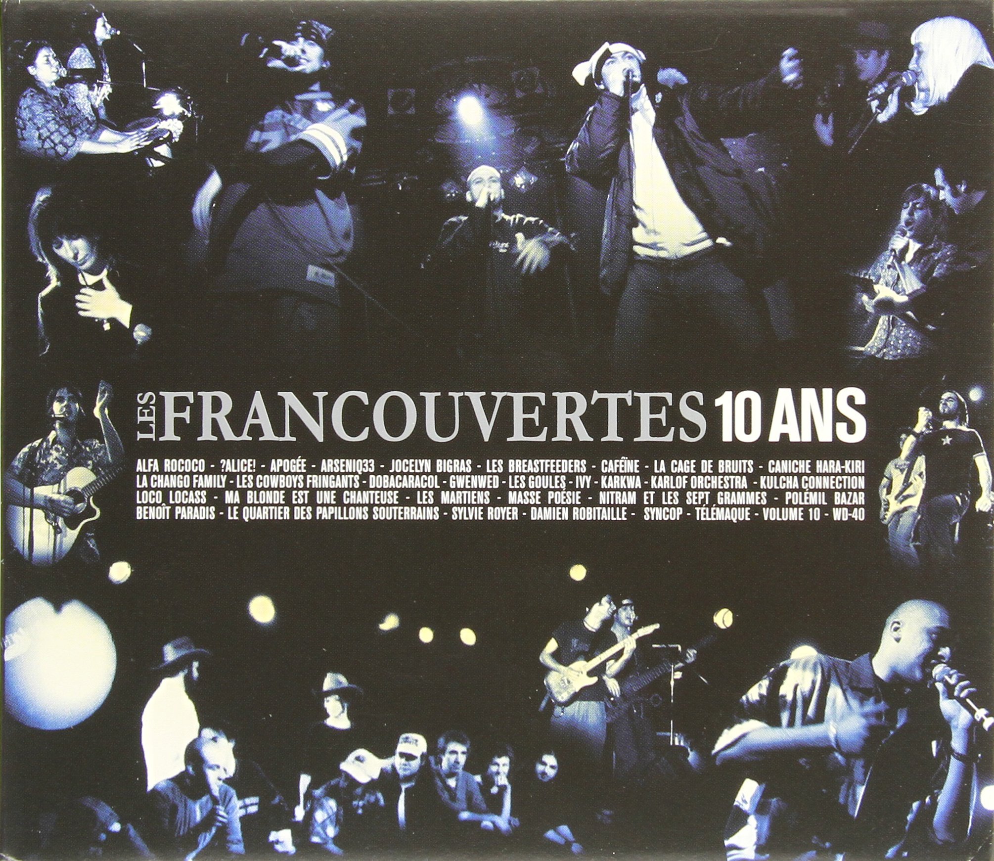 VARIOUS - 10 ANS DES FRANCOVERTES [Audio CD] VARIOUS
