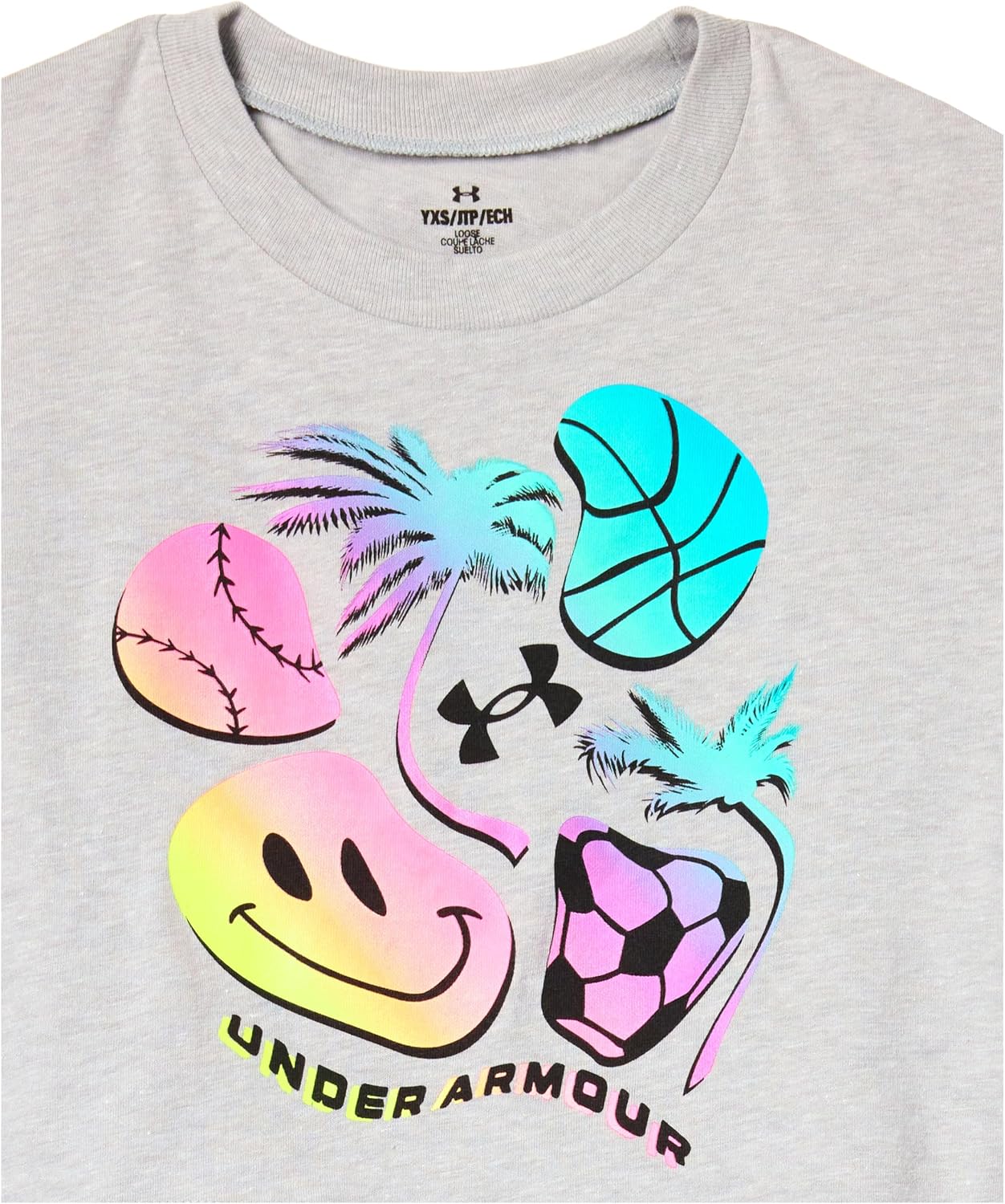 Under Armour Girls' Palm Sport Short Sleeve T Shirt