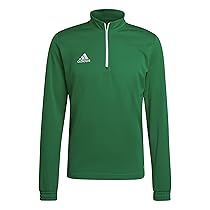 adidas Entrada 22 Training Top, Maglia da Allenamento Maniche Lunghe Uomo, Team Green, White, M