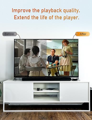 Miniatura 5 de Arsvita Limpiador de lentes láser de disco de limpieza para reproductor de CD/VCD/DVD, seguro y eficaz, ARCD-04