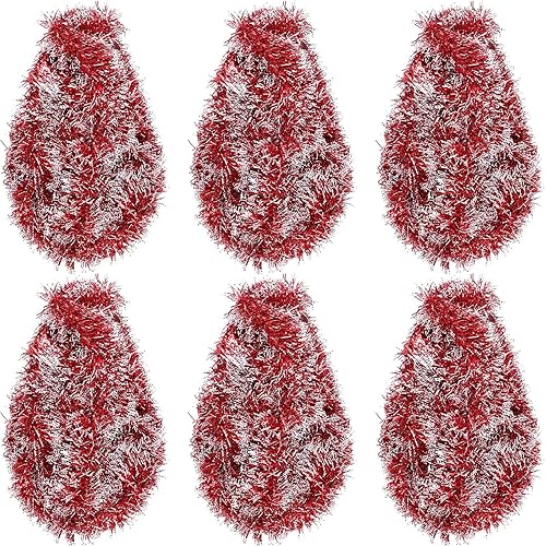 Miniatura 60 de Shappy Guirnalda de oropel negra de 90 pies, 6 rollos para decoración de Halloween, Navidad, guirnalda metálica con purpurina para bodas, fiestas