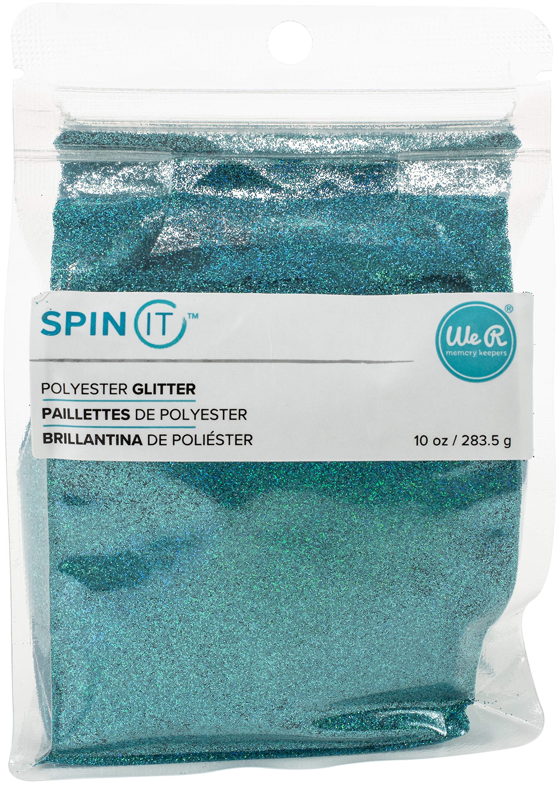 Paillettes bleu sarcelle Spin IT pour personnaliser vos gobelets et mugs