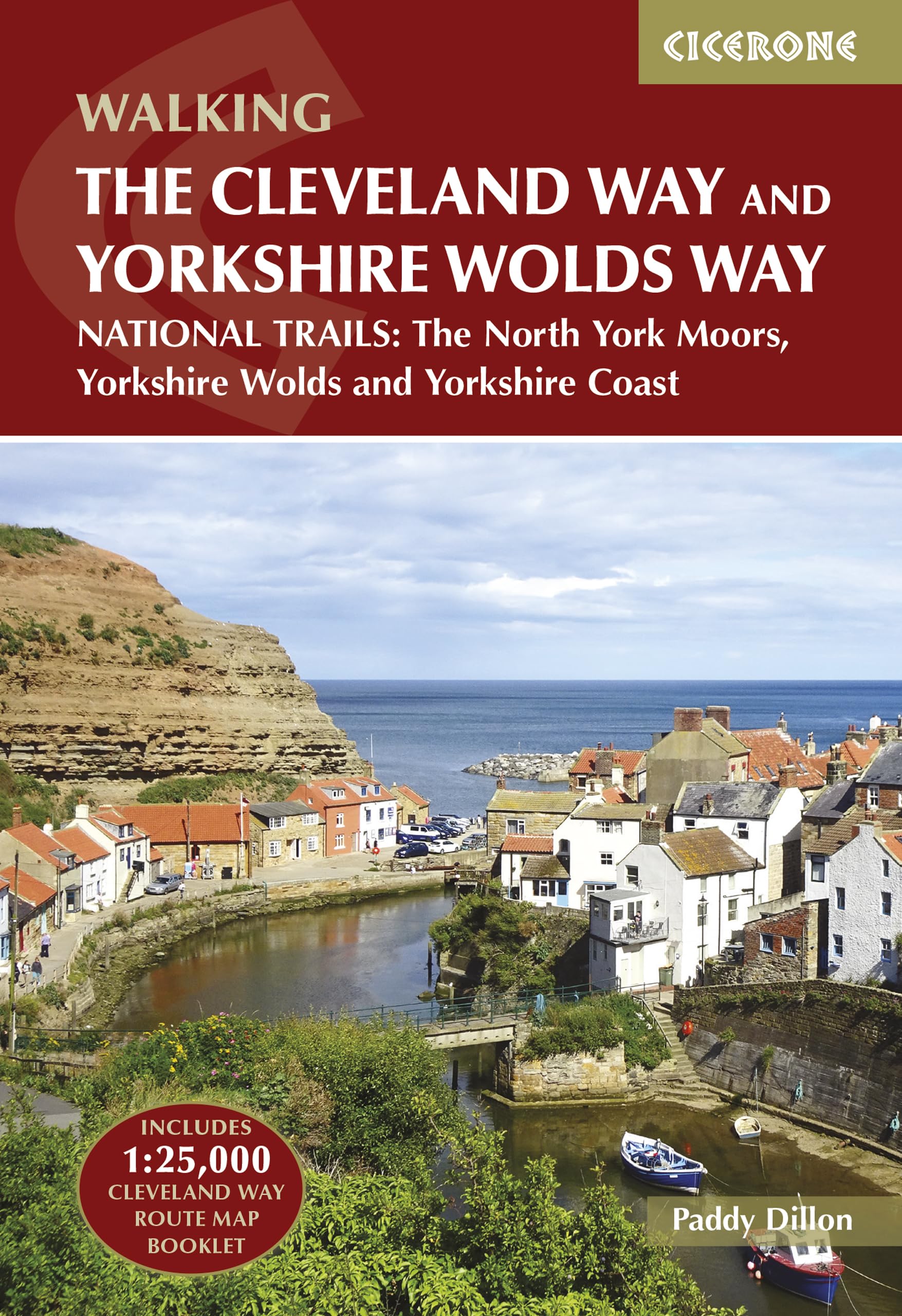 Cleveland Way & Yorkshire Wolds Way | Includes 1:25,000 OS Map Book | Detailed Directions & GPX Files: NATIONAL TRAILS: The North York Moors, ... Coast (Cicerone National Trail Guides)