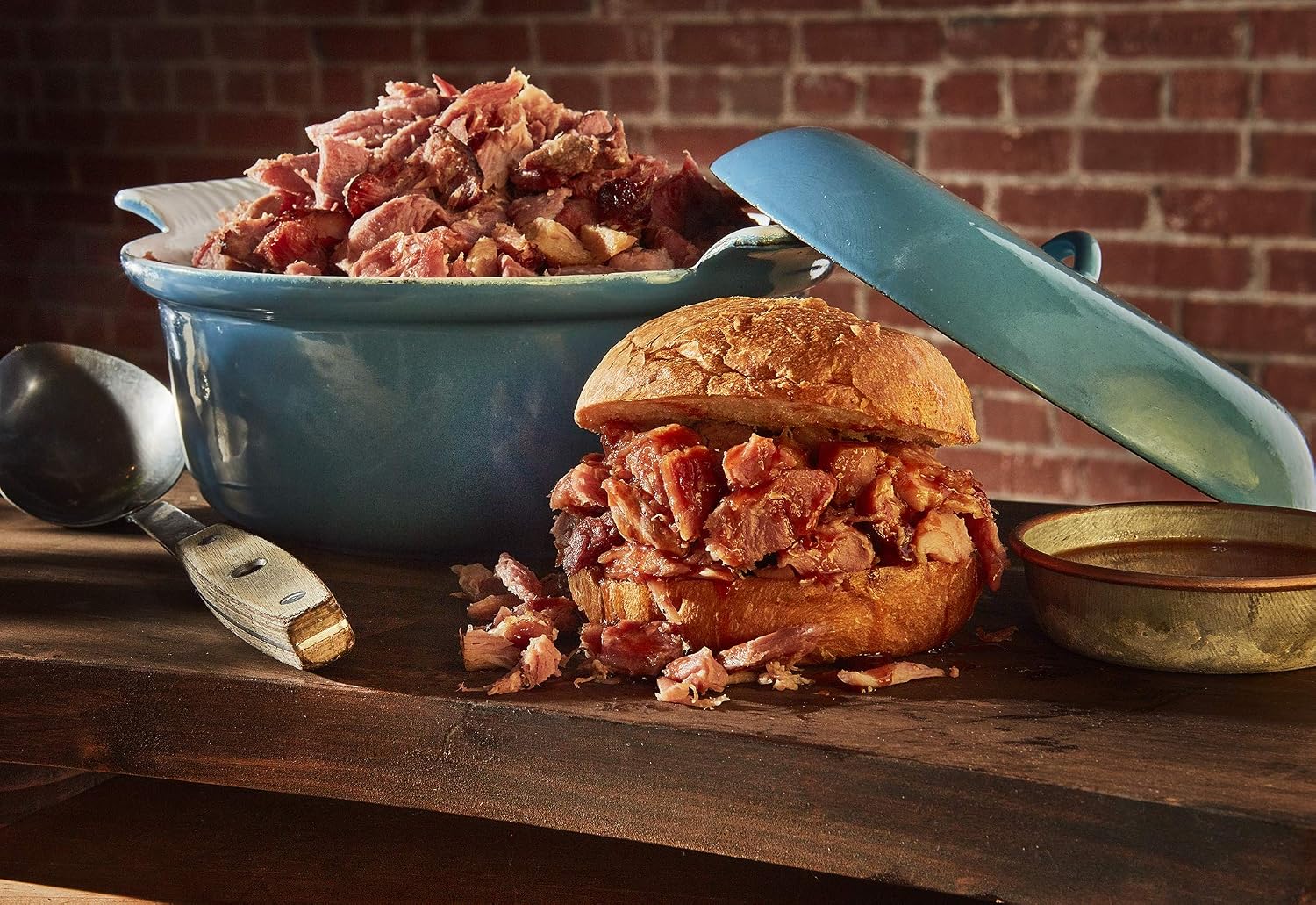 BBQ'd Sandwich Meat (Smoked Chicken)