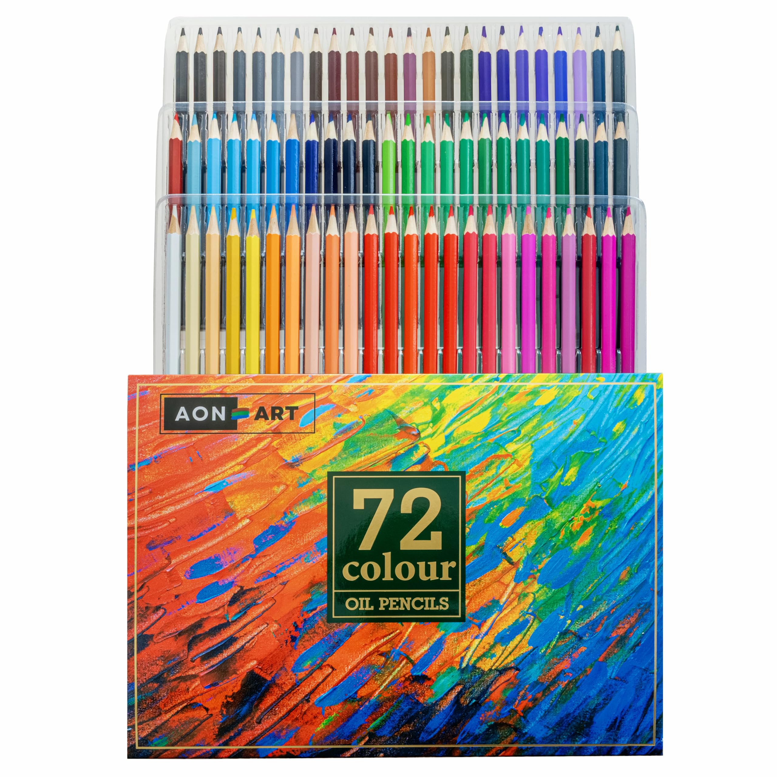 LapisRavi PotionMagique 5色セット 72pc Premium Oil Based Colour Pencil Set : Amazon.co.za: Office