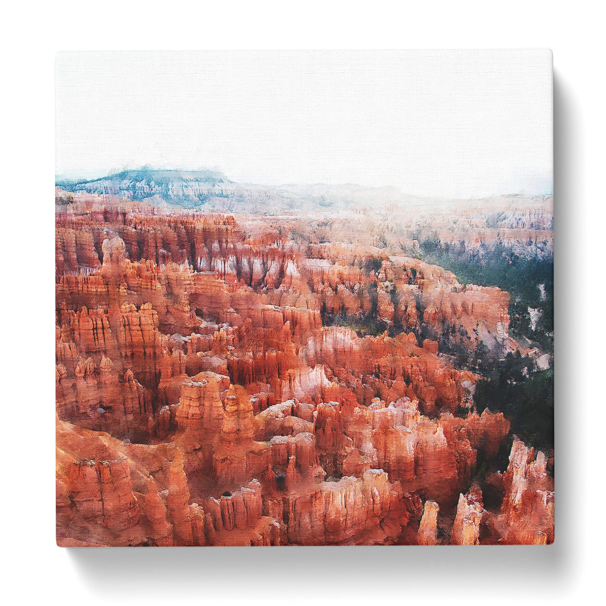 Bryce Canyon National Park Utah Canvas Print, Mixed, 35L x 35W cm - Image 3