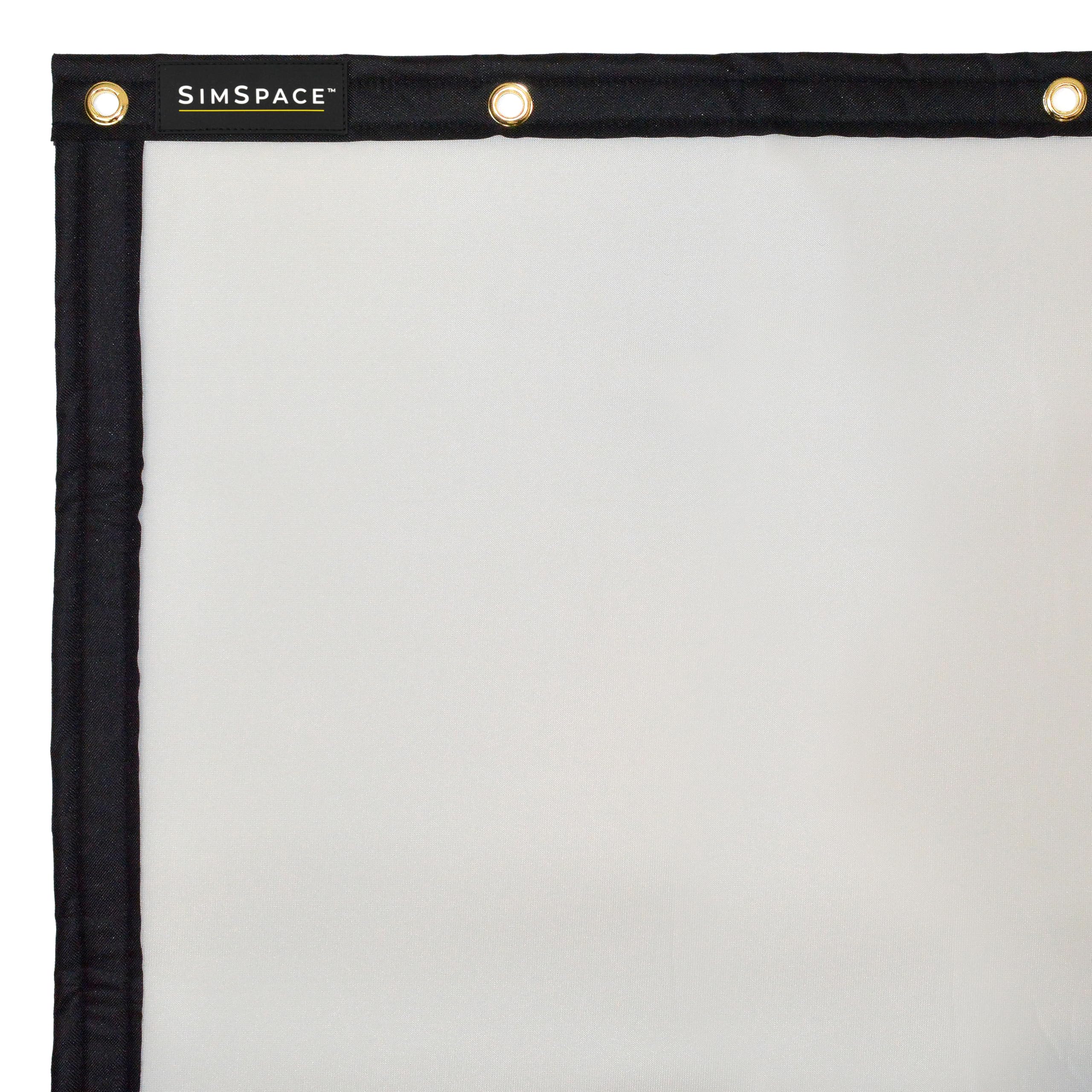SimSpace Platine Écran d'impact de Golf - Ecran De Projection pour Simulateur De Golf à Domicile, 4 Couches De Mousse Résistante Aux Chocs, Réduction du Bruit, Clarté Ultra 4K HD, 3 x 3 mètres
