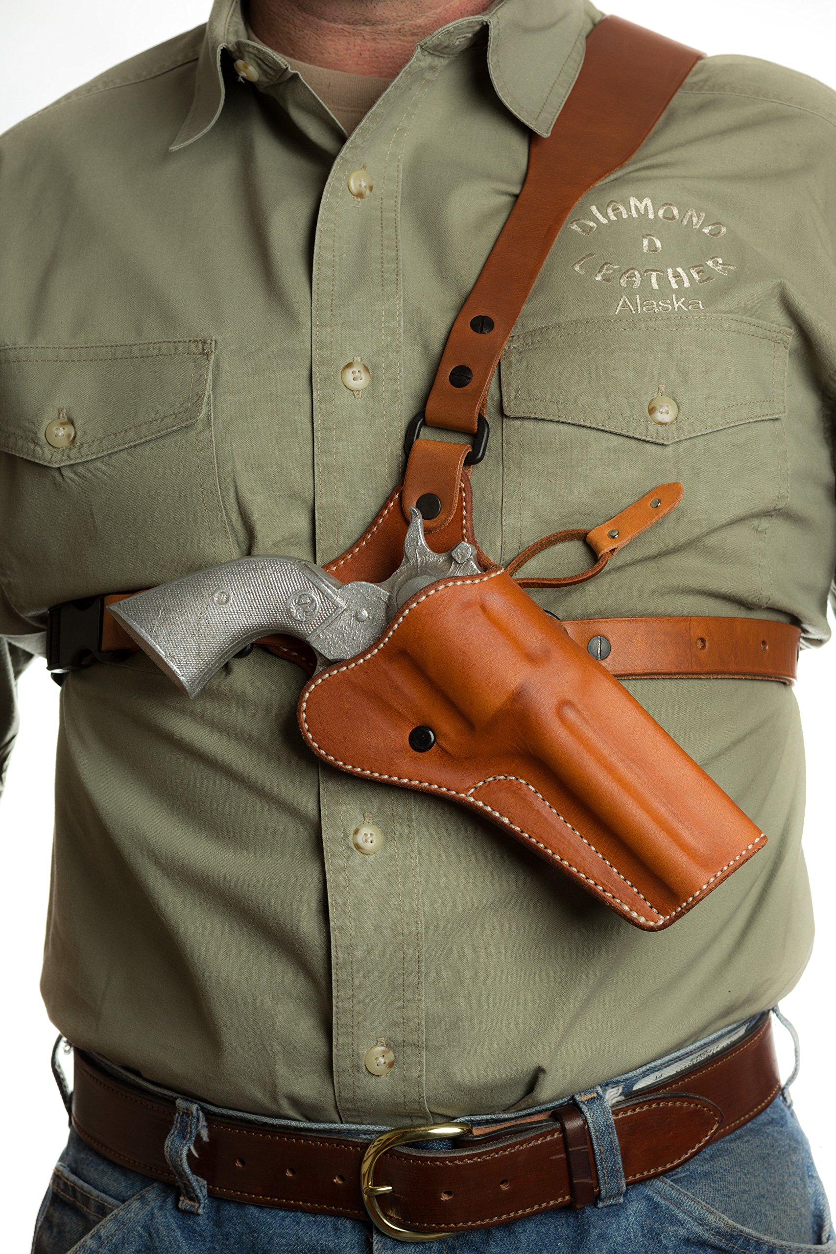 Amazon.com : Diamond D Leather – Guides Choice Chest Holster