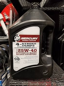 Mercury 25W40 Synthetic Blend Marine Engine Oil - 1 US