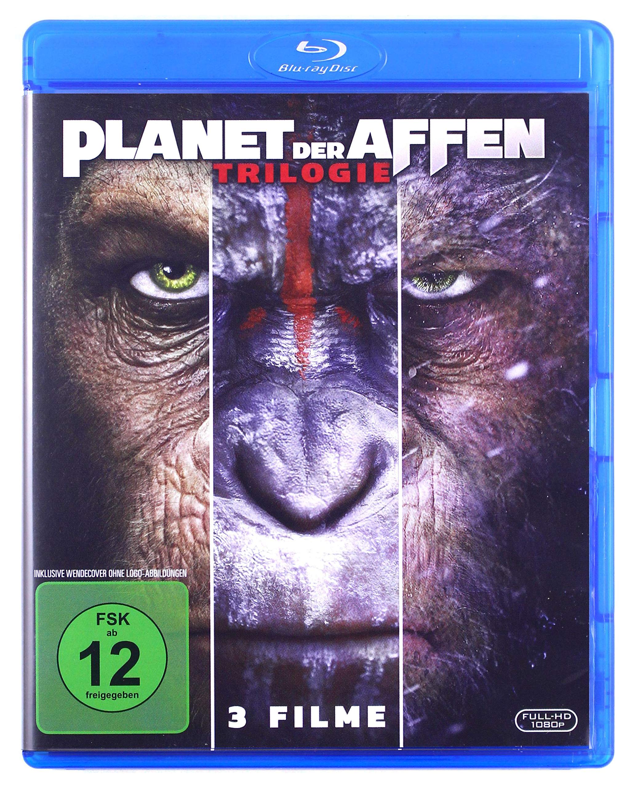 PLANET DER AFFEN TRIOLOGI - MO [Blu-ray]