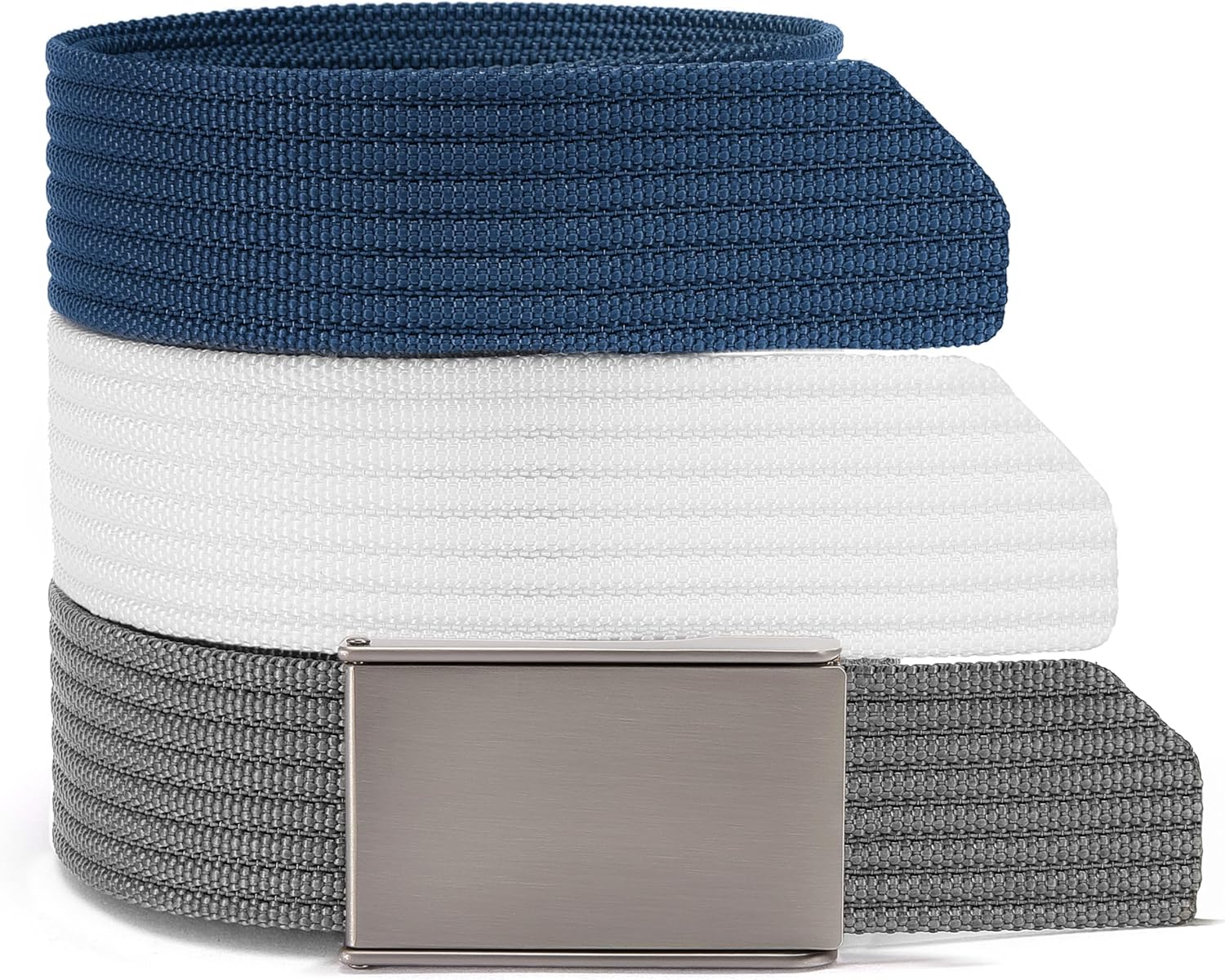 CHAOREN Mens Belt – 1.5" Nylon Webbing Belt with Quick Release Buckle - Adjustable Fit for Casual, Work & Military - One Size