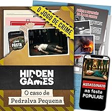 Hidden Games Local do Crime - O Case of small pedralva - Portuguese - Realistic Crime Dinner Game, Exciting Detective Game, Escape Room Game