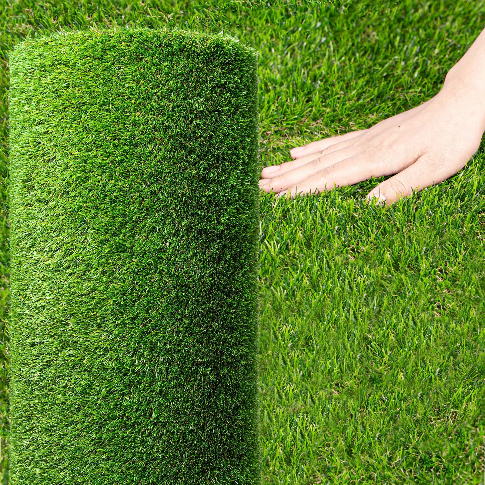 Amazon | 人工芝 芝丈30mm 1x10m 防草 人工 芝生 U字ピン30本