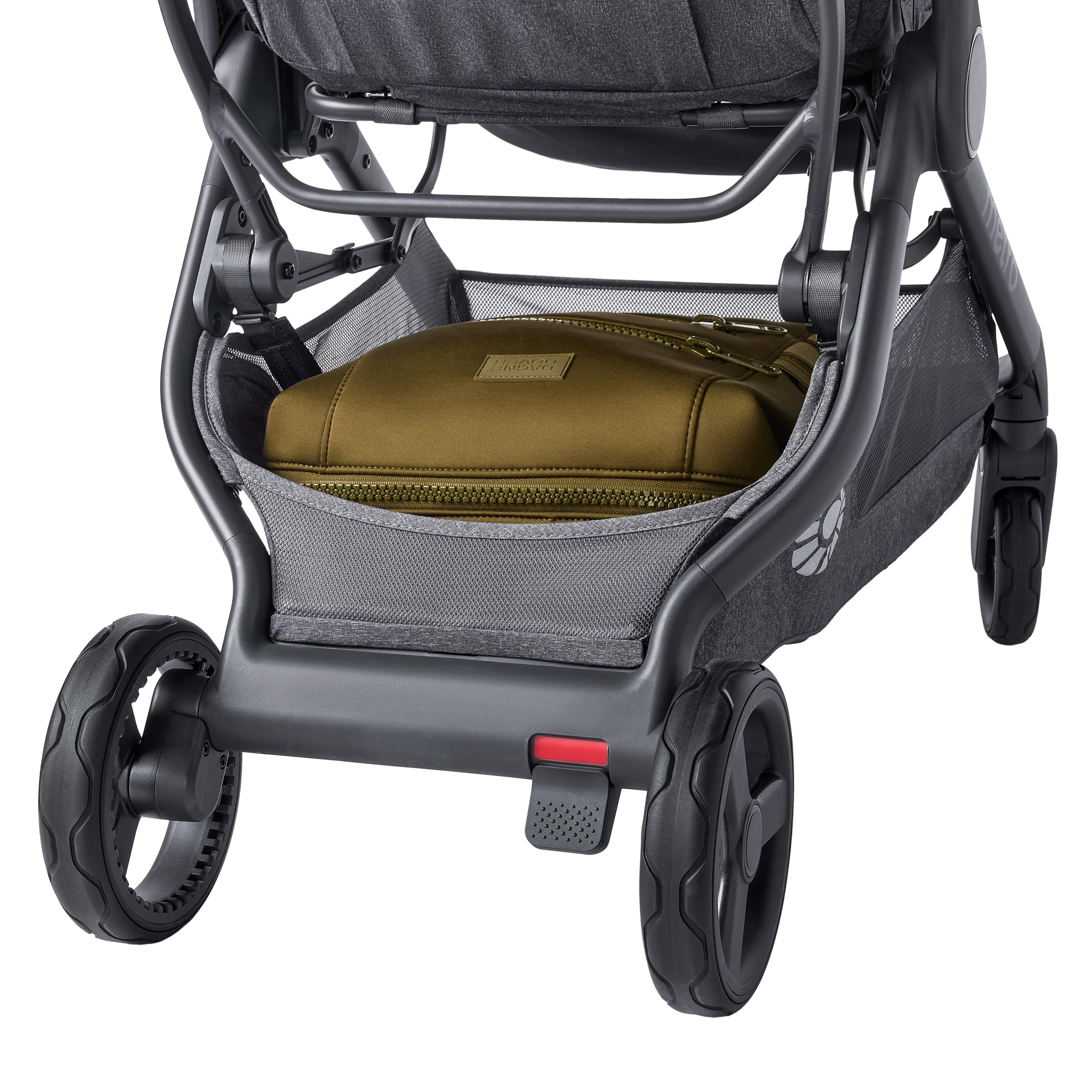 Ergobaby Metro 3 Deluxe Poussette compacte inclinable, pliage une main, compatible siège auto, Willow Green