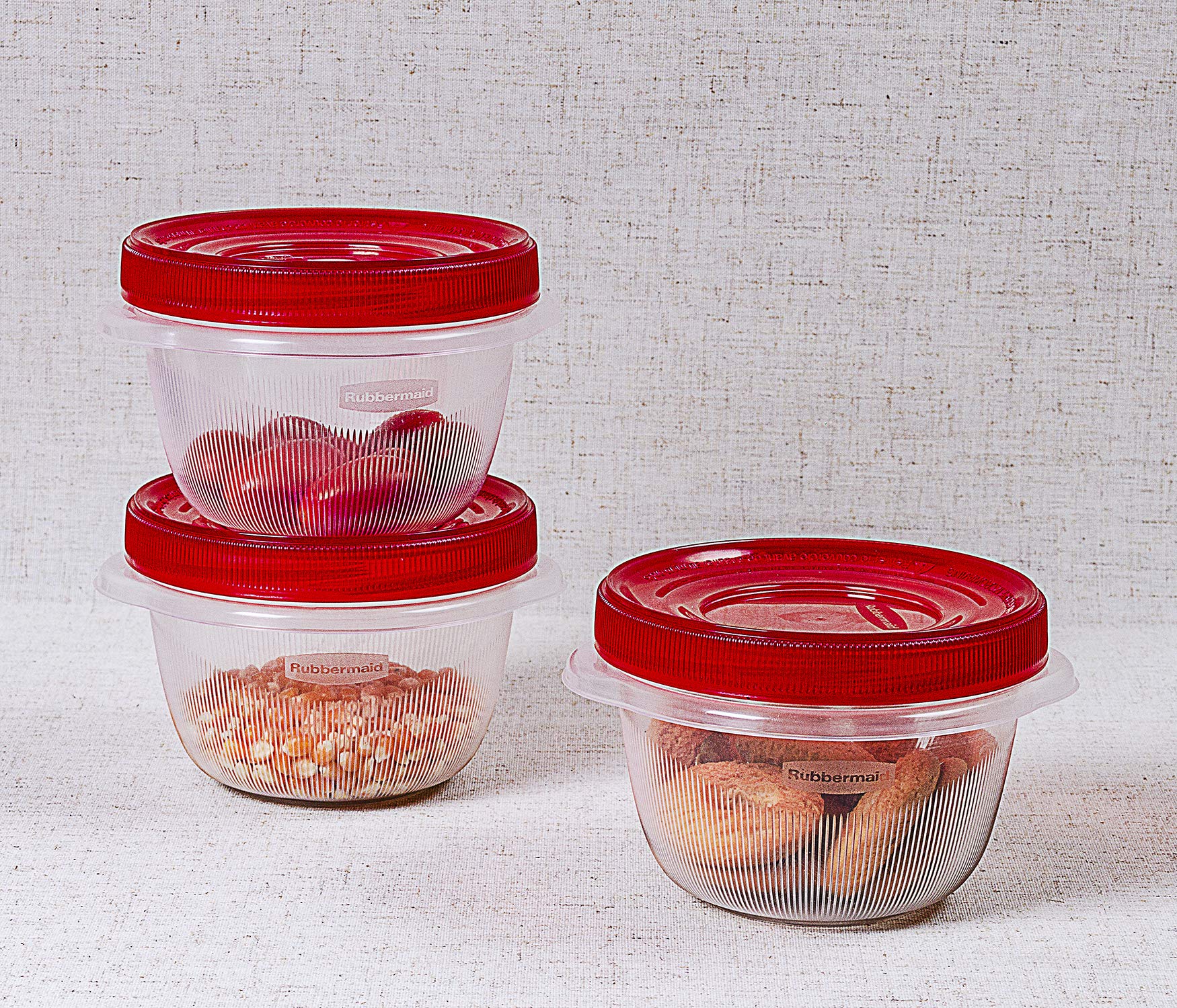 Rubbermaid TakeAlongs Twist & Seal Food Storage Containers, 2 Cup, 3 Count Buy Online in United