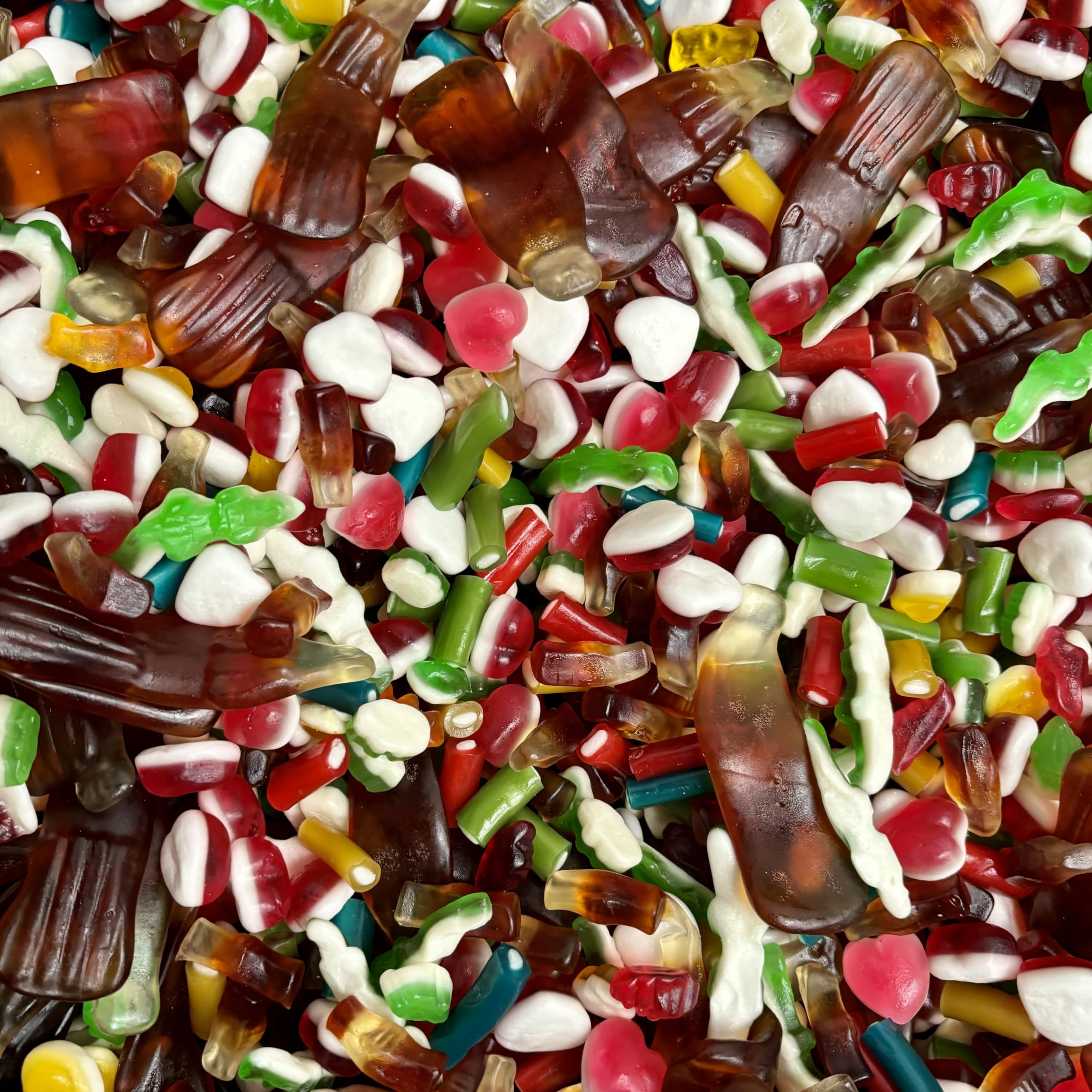 Halal Gummy Sweet Mix 1kg Share Bag By The Gourmet Sweet Company