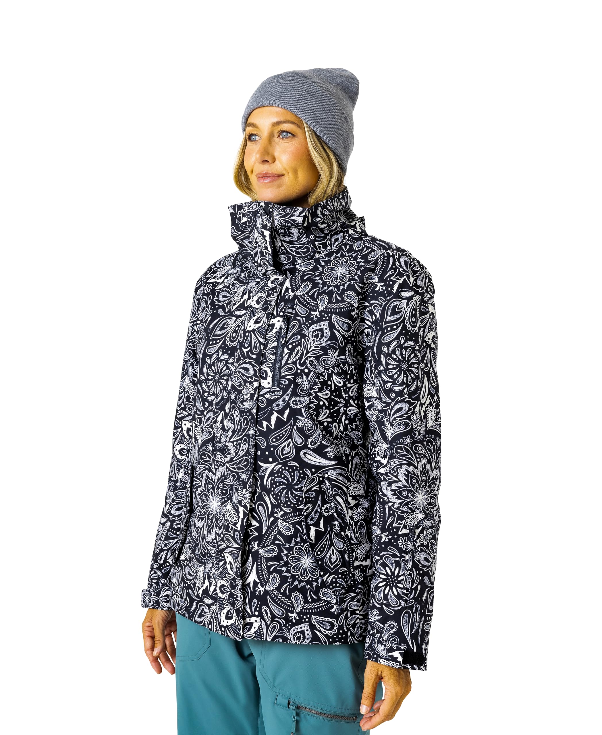 Roxy Jetty Block Insulated Ski Jacket Veste Femme (lot de 1)