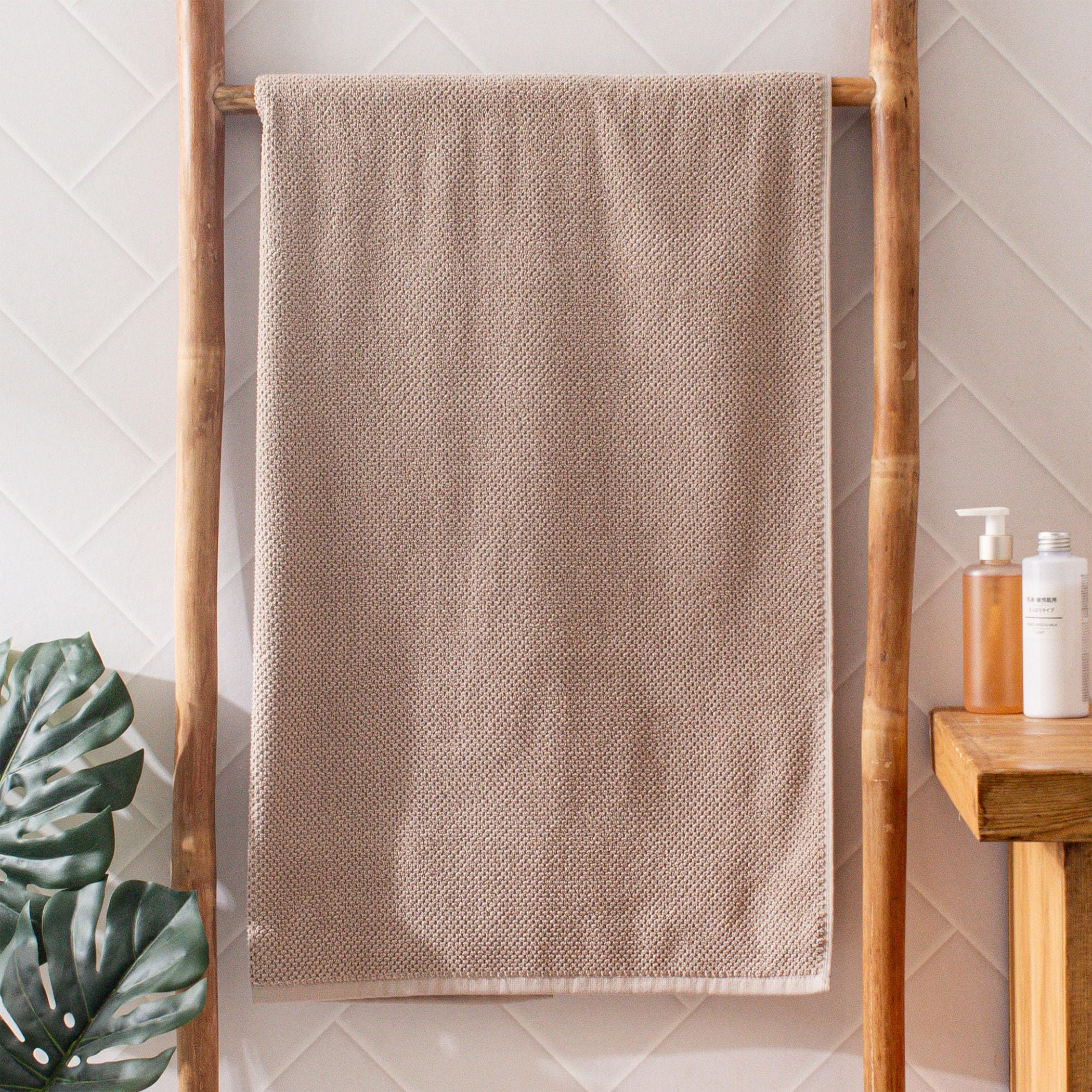 Home Centre Colour Refresh Essense Popcorn Cotton Bath Towel - 140x70cm-image-27