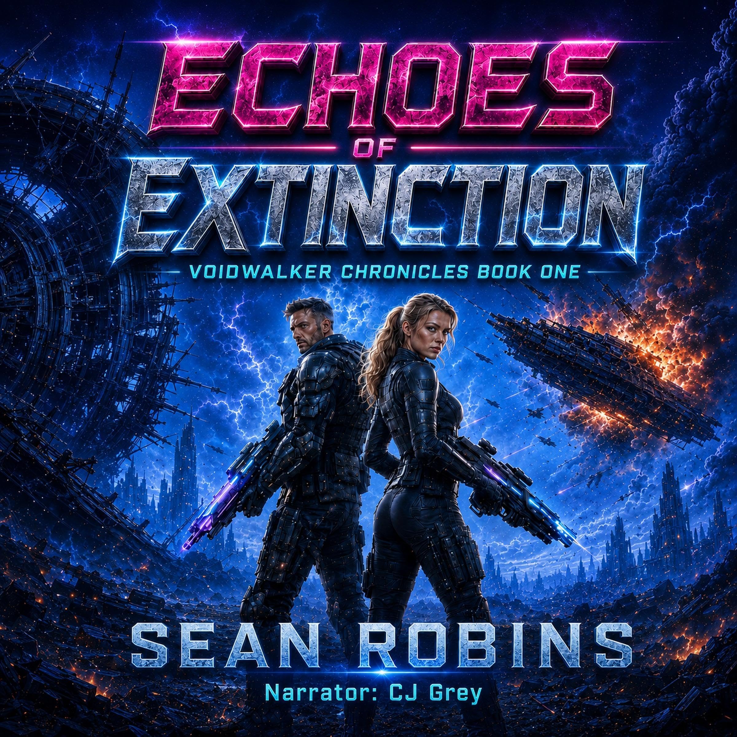 Cover art for Echoes of Extinction