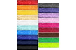 Headbands Pack of 19 Exercise Bands Sweat Bands Hair Bands