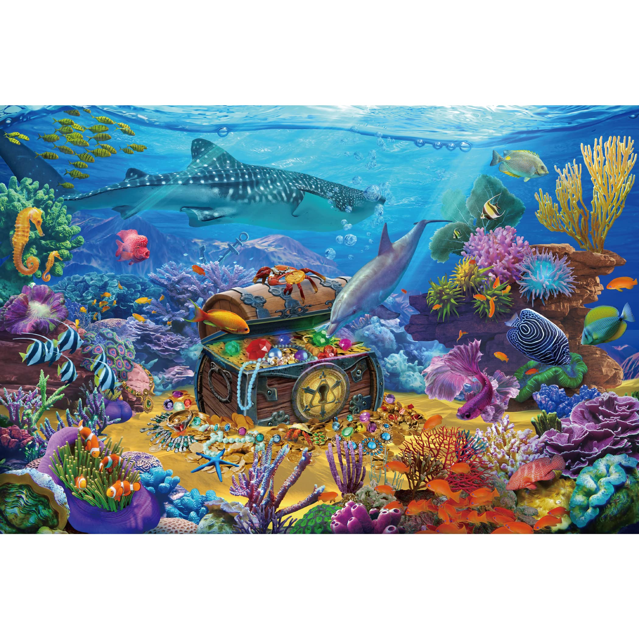 Becko 500 Teile Puzzle – Motiv Wasservergnügungspark Mit Heißluftballon, 52 X 38 Cm, Für Erwachsene & Kinder
