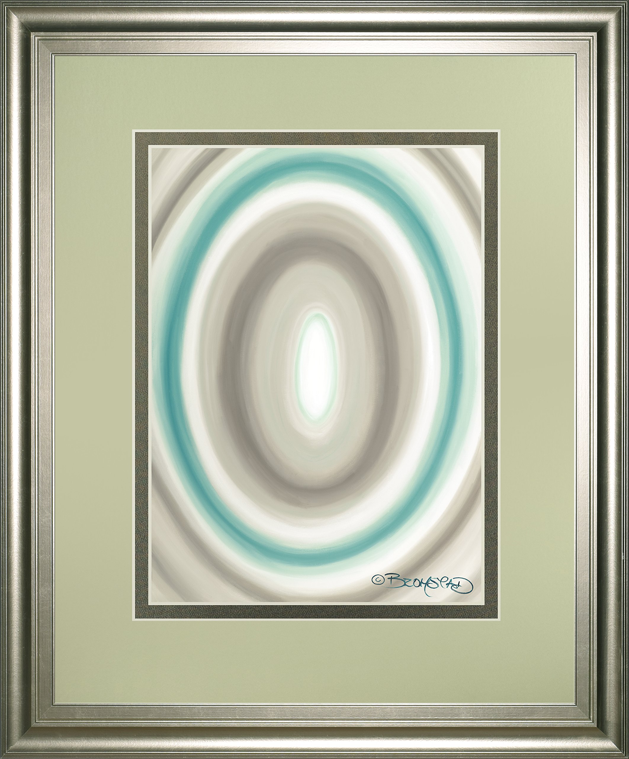 DM5604 Concentric Ovals #1" Framed Prints by David Bromstad