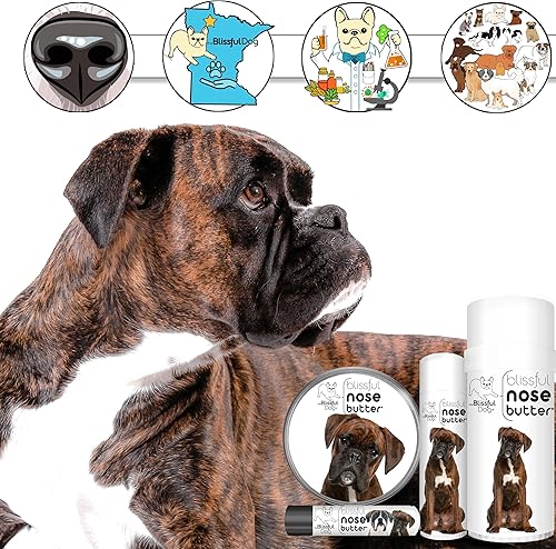 Miniatura 3 de The Blissful Dog Brindle Boxer Nose Butter, Versatile Dog Nose Balm for Dry Nose, Handcrafted Nose Moisturizer, Easy-to-Apply Dog Essentials