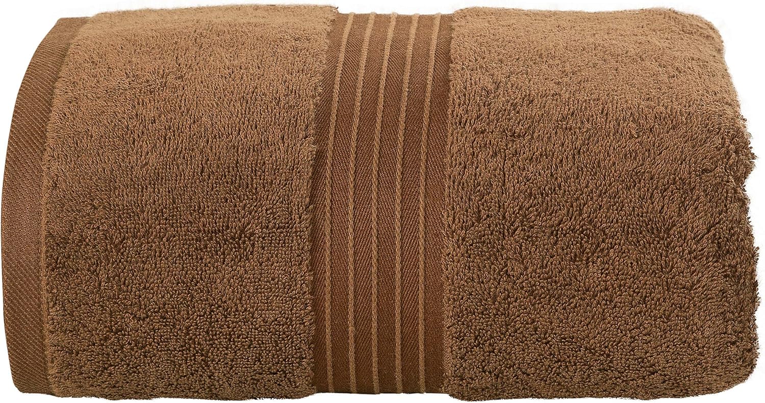 Bliss Casa Large Bath Sheets 35 x 70 Inch (1 Pack) 600 GSM Combed Cotton Highly Absorbent Quick Dry Hotel Bath Sheet Set (Navy): Home & Kitchen