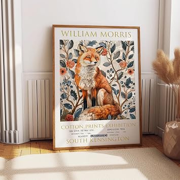 William Morris Print - Botanical Poster - Exhibtion Wall Art - Vintage Home Decor (A1 Print Only)