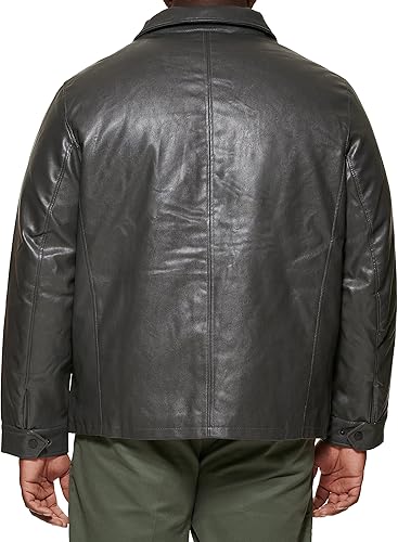 Vista 2 de Dockers Men's James Faux Leather Jacket