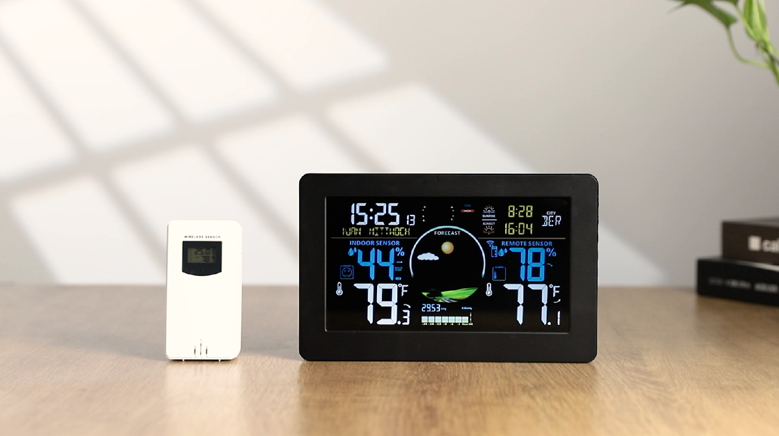 その他 WeatherBeacon2 Zivron WiFi Weather Station Wireless Indoor Outdoor Thermometer