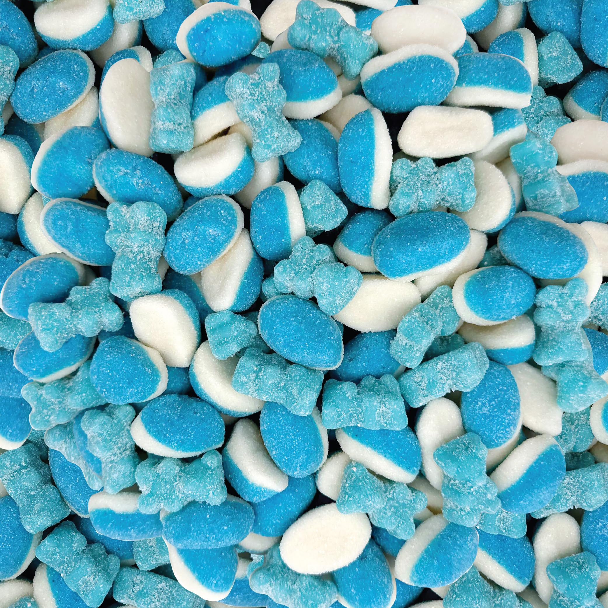 Amazon.com : Blue Gummy Candy Mix | 2 Pound Bag | Blue Raspberry