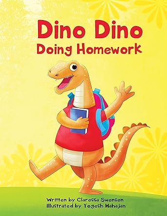 Dino Dino Doing Homework