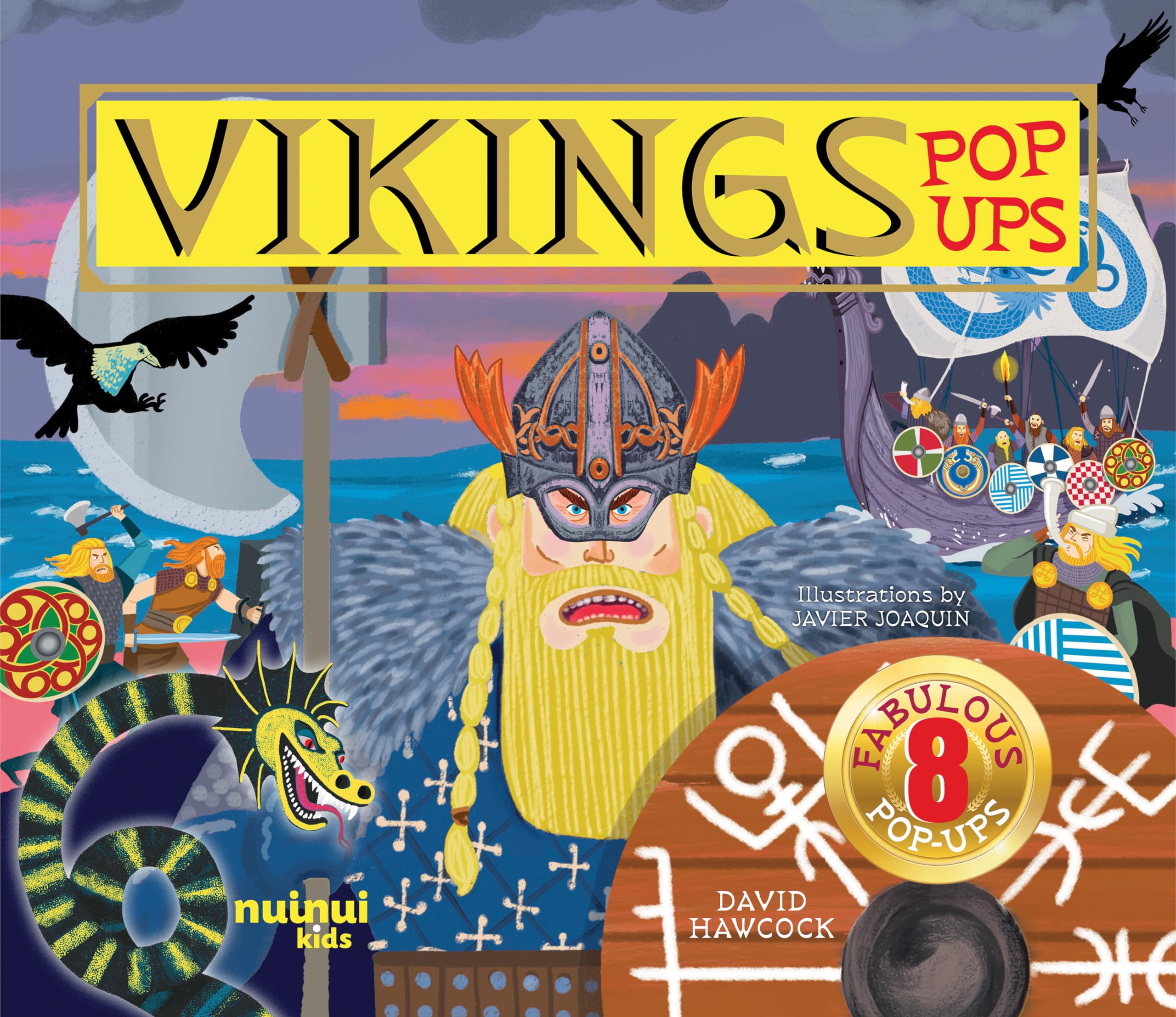 Vikings Pop-Ups by David Hawcock, Javier Joaquin - 9782889754182