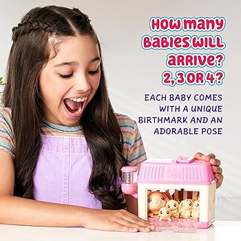 Hatena TUNEOUT リトルママ little mama Little Live Pets - Mama Surprise Minis, Feed and nurture a