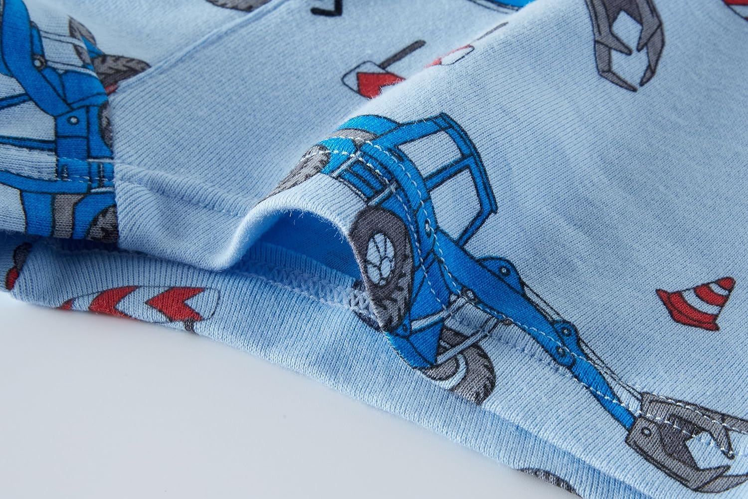 Little Boys'Cotton Boxer Brief Soft Underwear Multipack - Image 6