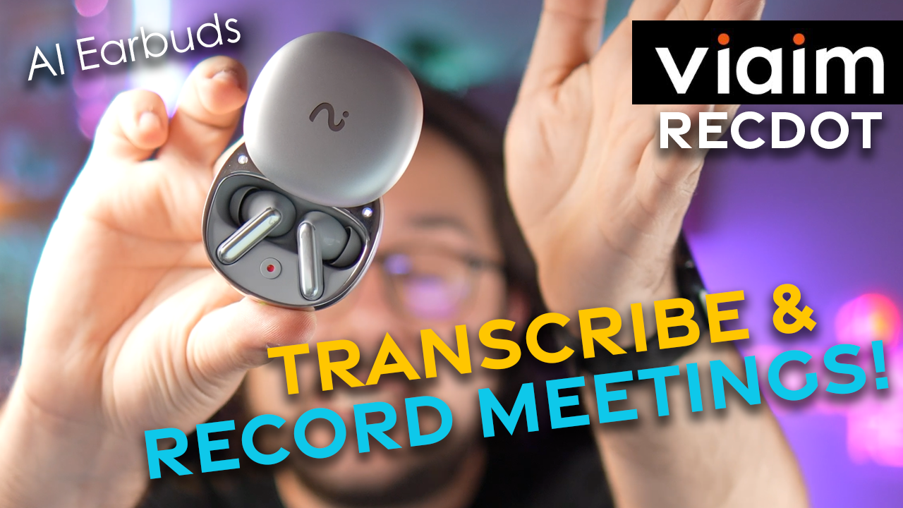Watch Viaim RecDot AI Earbuds on Amazon Live