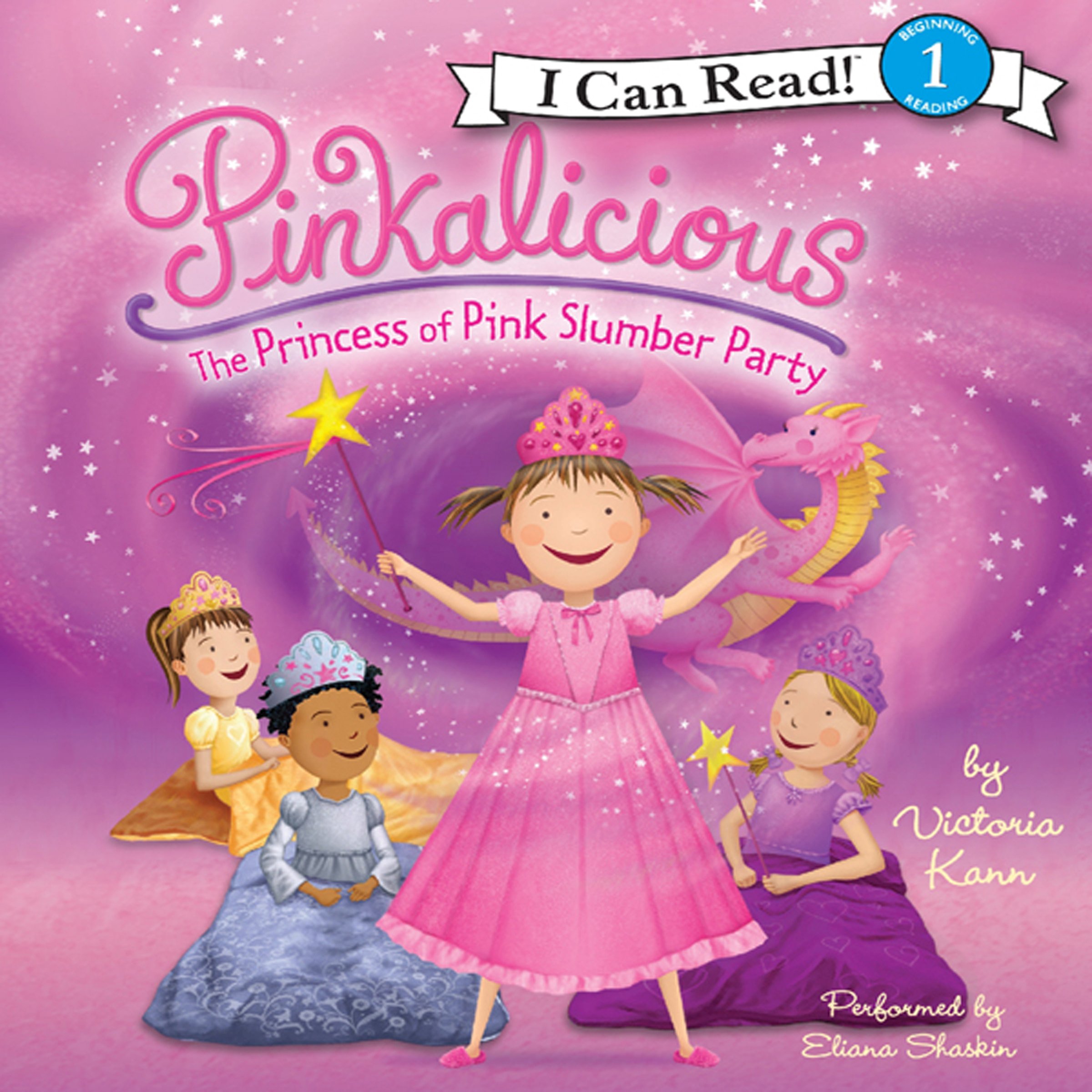 Cover art for Pinkalicious: The Princess of Pink Slumber Party