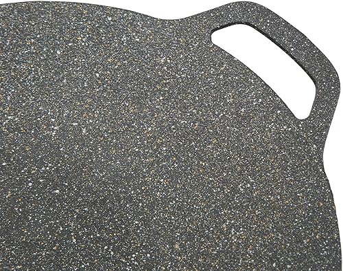 Vista 16 de Keenso Korean BBQ Grill Pan, Round Griddle, Non Stick 6 Layer Coating, Black