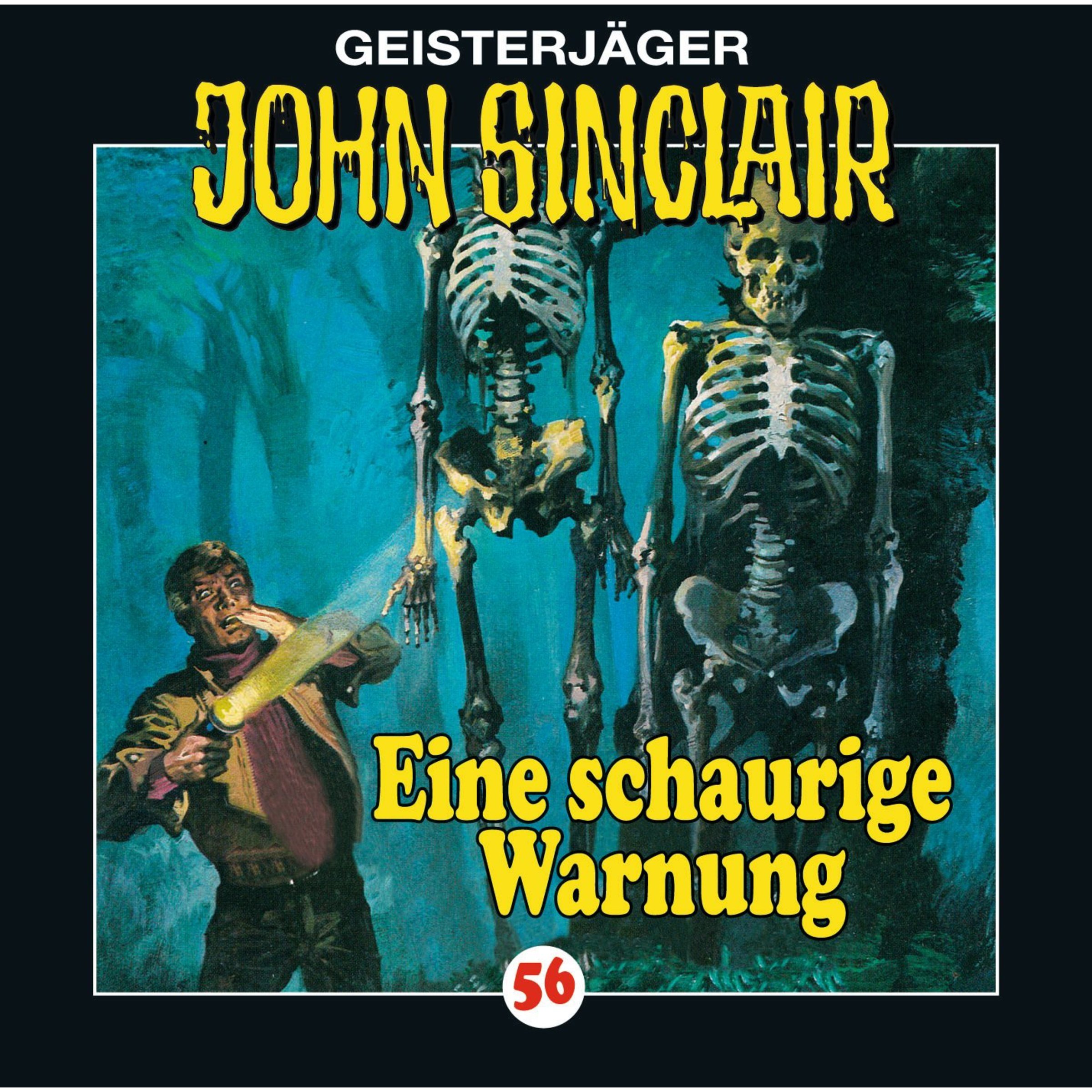 Cover art for Eine schaurige Warnung: John Sinclair 56