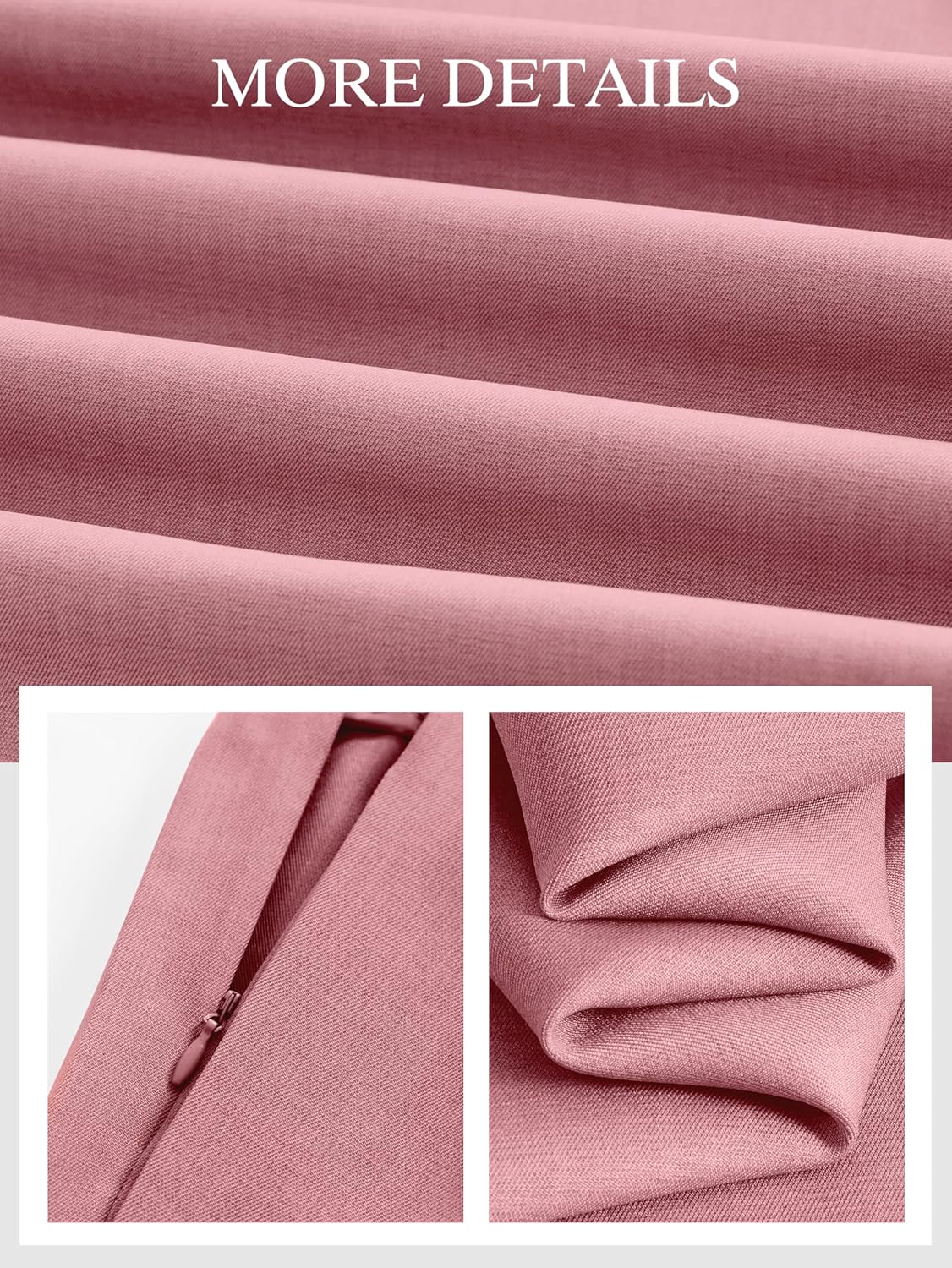 PRETTYGARDEN Womens Spring Wide Leg Dress Pants Business Casual Work High Waist Baggy Tie Trousers Pleated Palazzo Slacks - Image 7