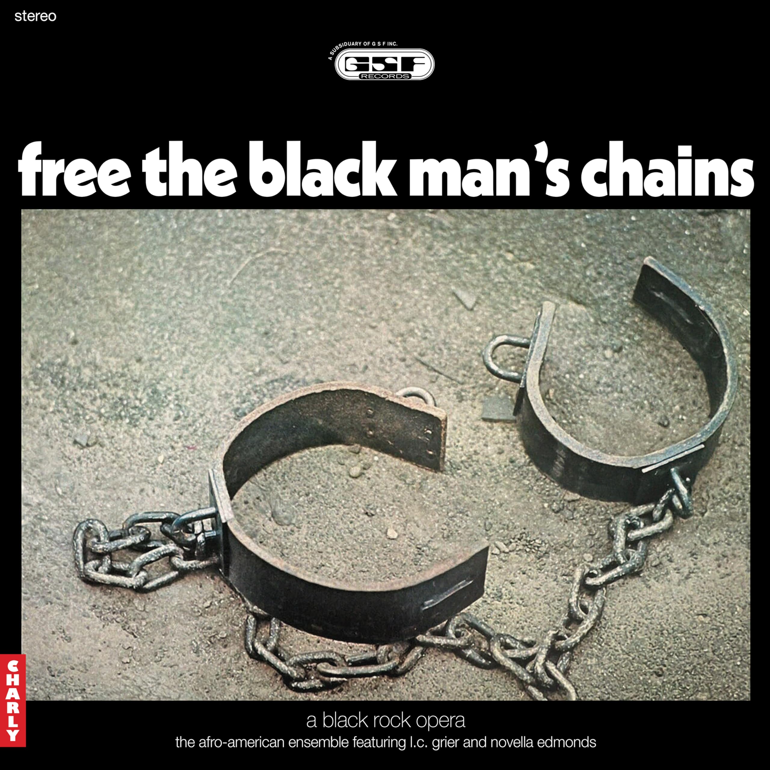 Free The Black Man's Chains (White/Black Marble Vinyl) vinyl lp