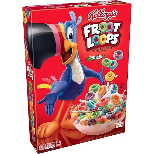 Kelloggs Froot Loops Cereal - 246g
