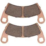 Polaris Sintered Front Brake Pads Set for Specific RZR Turbo S, XP Turbo, 4 900, GENERAL 1000, XP 1000, RANGER 570, 1000, CREW 900, Pro XD, ACE 325 Models and More, OEM Part, Includes 2 Pads - 2205949